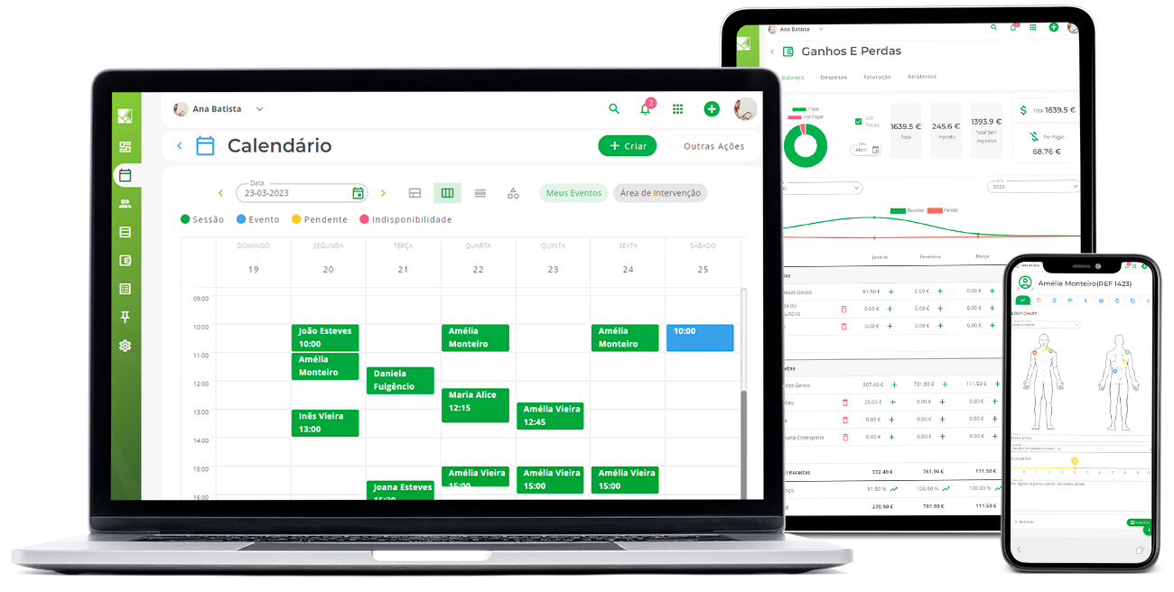 Software gestão de clinicas